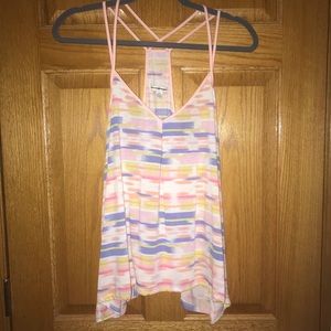 Peachy Pink Racerback AEO tank